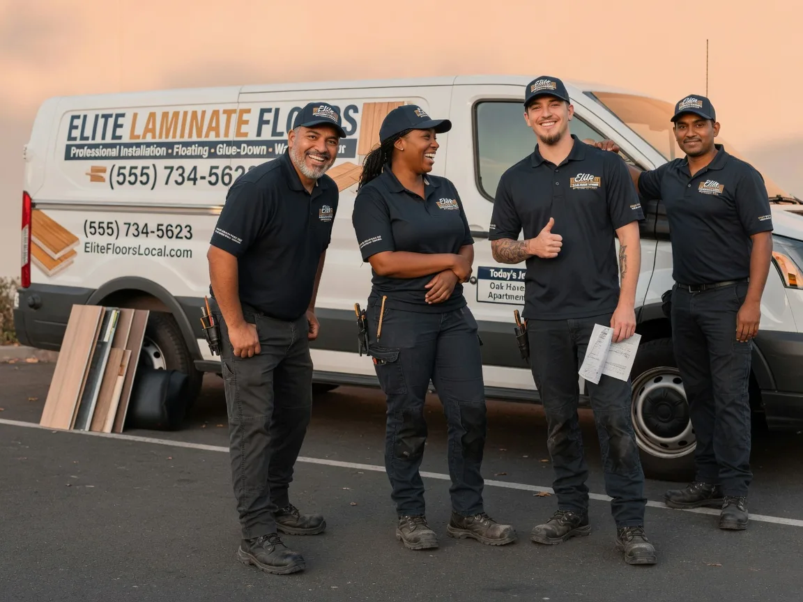 Laminate flooring installation company in Carson, ND